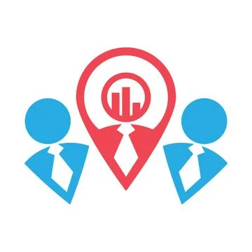Pointer map icon design Stock Illustration