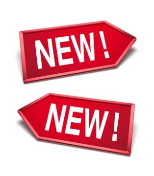 Pointer NEW - Arrow icon shapes Stock Illustration