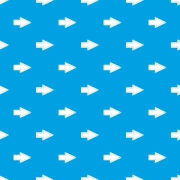 Pointer pattern seamless blue Illustrazione stock