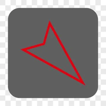 Pointer Right Down Interface Toolbar Button Stock Illustration