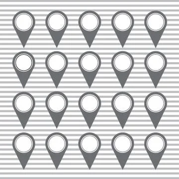 Pointer set mark Stock Illustration