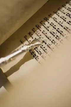 Pointer on Torah Stock Photos
