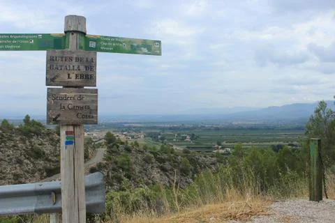 Pointers on the mountain Stock Photos