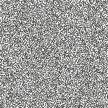 Pointillism high density seamless dots pattern. Abstract monochrome halftone イラスト素材