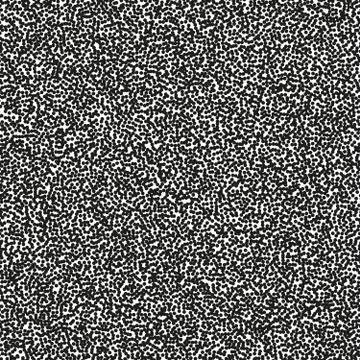 Pointillism high density seamless dots pattern. Abstract monochrome halftone 스톡 일러스트