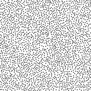 Pointillism low density seamless dots pattern. Abstract monochrome halftone 스톡 일러스트