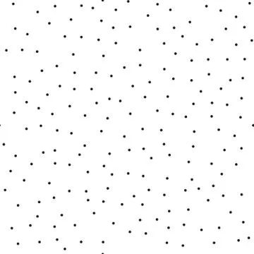 Pointillism low density seamless dots pattern. Abstract monochrome halftone Stock Illustration
