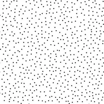Pointillism low density seamless dots pattern. Abstract monochrome halftone イラスト素材