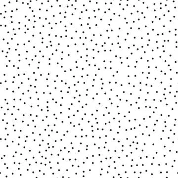 Pointillism low density seamless dots pattern. Abstract monochrome halftone イラスト素材