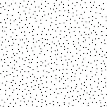 Pointillism low density seamless dots pattern. Abstract monochrome halftone Stock Illustration