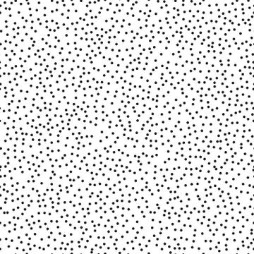 Pointillism middle density seamless dots pattern. Abstract monochrome halftone 스톡 일러스트
