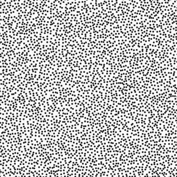 Pointillism middle density seamless dots pattern. Abstract monochrome halftone 스톡 일러스트