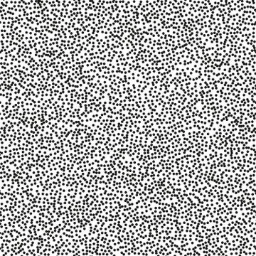 Pointillism middle density seamless dots pattern. Abstract monochrome halftone 스톡 일러스트