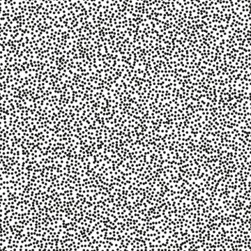 Pointillism middle density seamless dots pattern. Abstract monochrome halftone イラスト素材