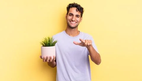 Pointing at camera choosing you Stock Photos