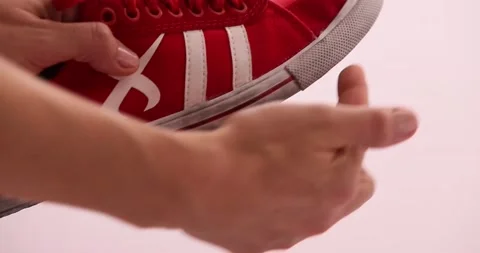 Pointing to dirty shoe Video stock 132220509