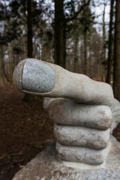 Pointing finger Stock Photos