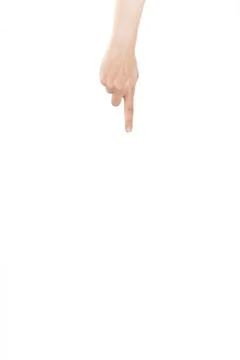 Pointing finger Stock Photos