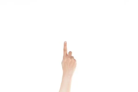 Pointing finger Stock Photos
