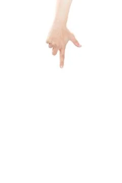 Pointing finger Stock Photos