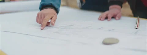 Pointing with a Fingers Video stock 150863399