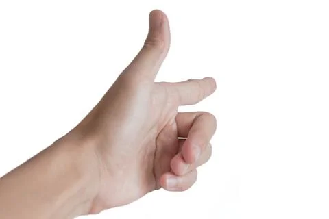 A pointing hand Stock Photos