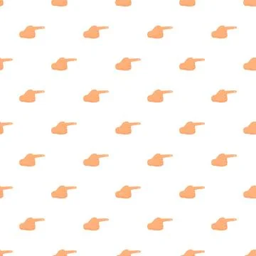 Pointing hand seamless pattern indicating direction Stock Illustration