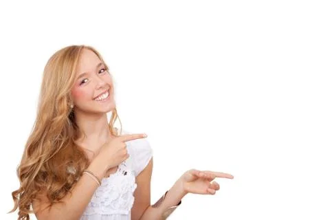 Pointing Stock Photos