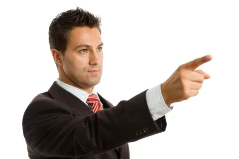 Pointing Stock Photos