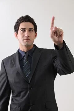 Pointing 스톡 사진