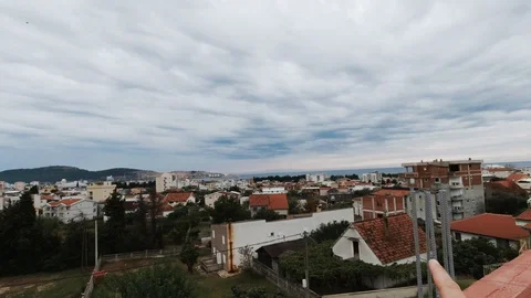 Pointing At Sea Stock Footage 128860141