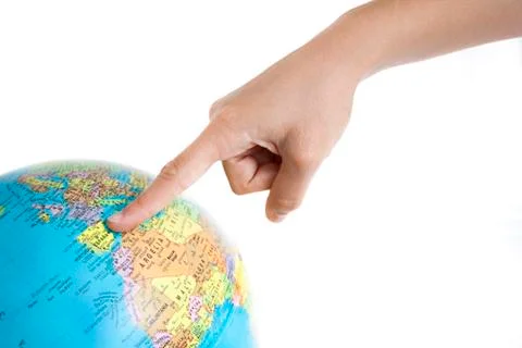 Pointing spain Stock Photos