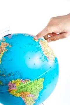 Pointing spain Stock Photos