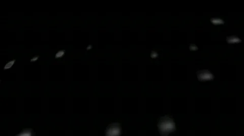 Points Growing out of Dots (white) Video stock 590295