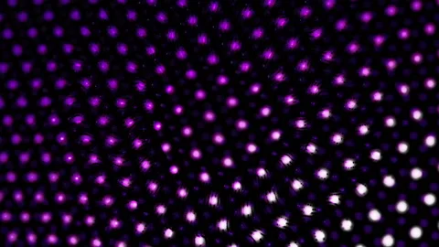 Points in purple and blues. It moves the waves. Stock-Footage 123249018