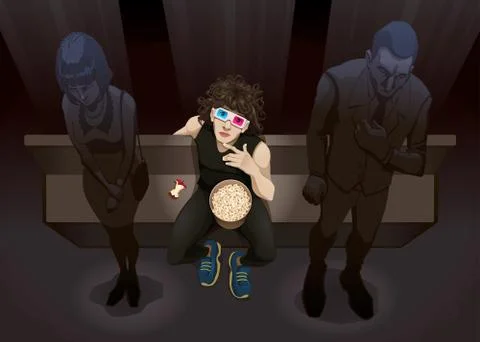 Points of view. Stock Illustration