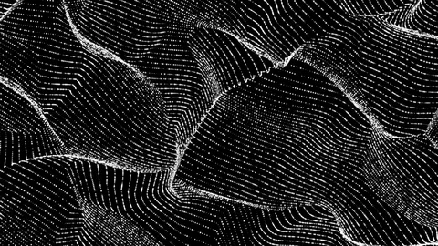 Points_wave Stock Footage 79215088