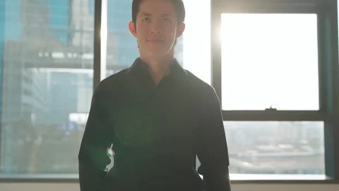 Poised Confidence Stock-Footage 331060145