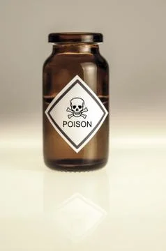 Poison bottle Stock Photos