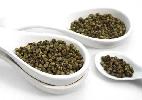 POIVRE VERT Stock Photos