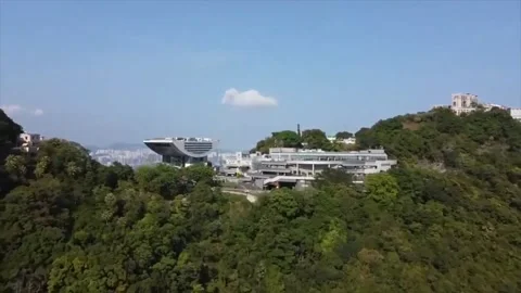 Pok Fu Lam to the peak Stock Footage 168720690