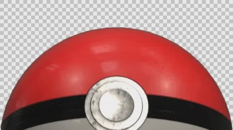 Pokeball CloseUpVerRot Stock Footage 65508052