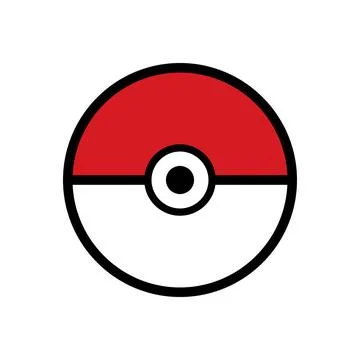 Pokeball icon vector isolated Pokeball icon vector isolated. Illustration ... Stockfoto's