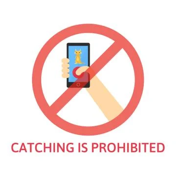 Pokemon go topic Illustrazione stock