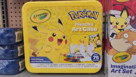 Crayola Pokemon Squirtle Art Case