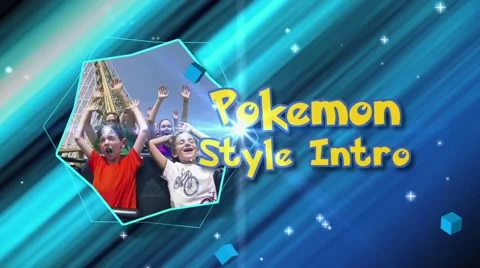Pokemon Style Intro - After Effects Template 스톡 After Effects