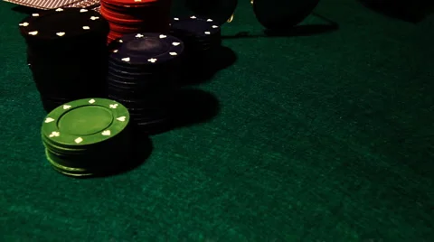 Poker 80 showdown royal Stock Footage 1072747