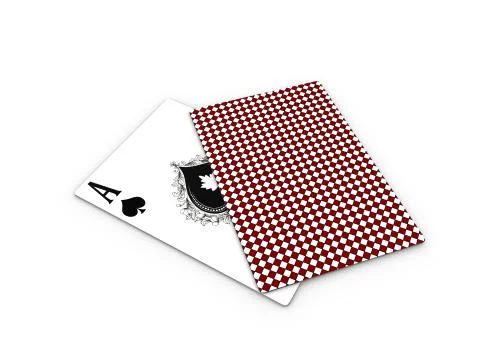 Poker ace card Stock Illustration
