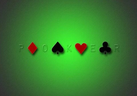 Poker background gradient computer generated green poker gradient stripes ... Stock Photos