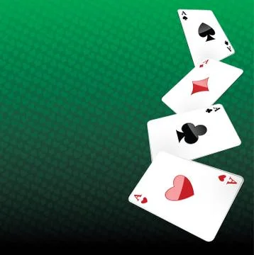 Poker background Stock Illustration
